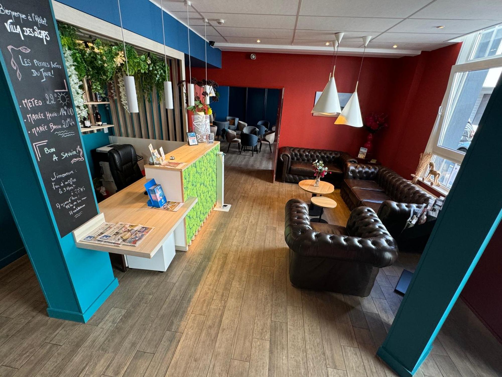 Hotel Villa Des 2 Caps Wimereux Eksteriør bilde